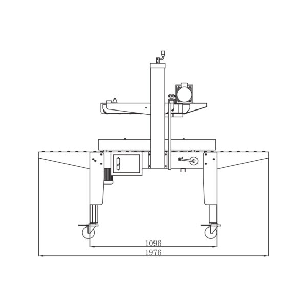 Large-Carton-Sealing-Machine-Pacmasta-technical-drawing-side