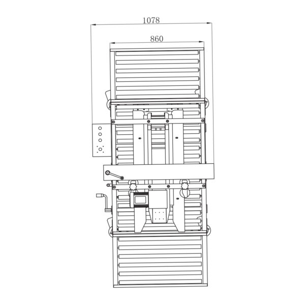 Large-Carton-Sealing-Machine-Pacmasta-Technical-Drawing-Top